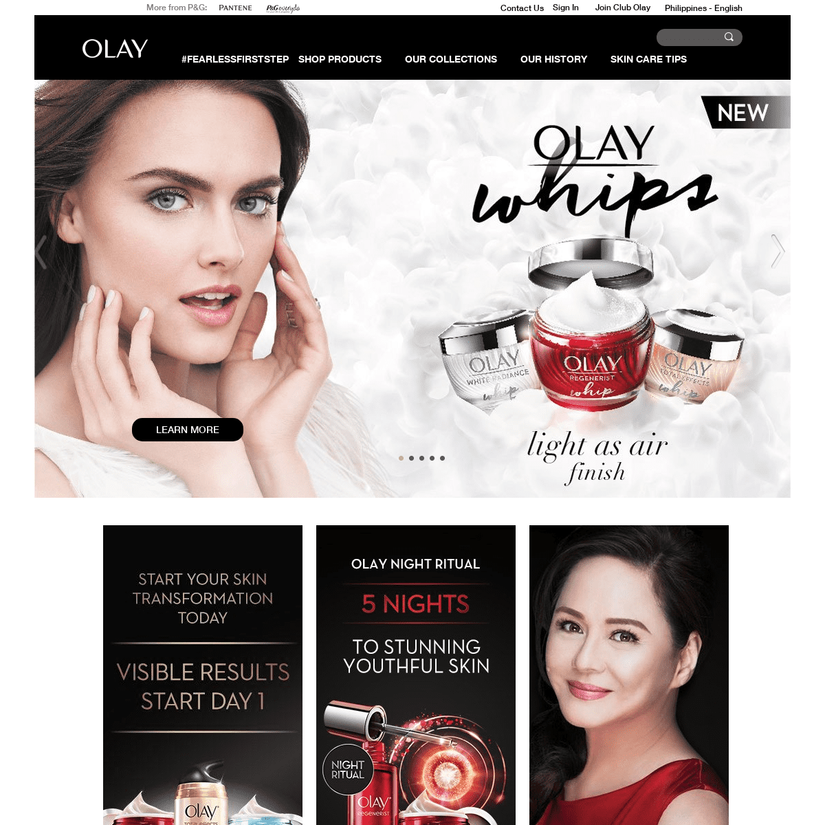 A complete backup of olay.com.ph