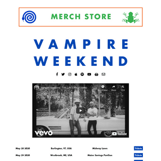 A complete backup of vampireweekend.com