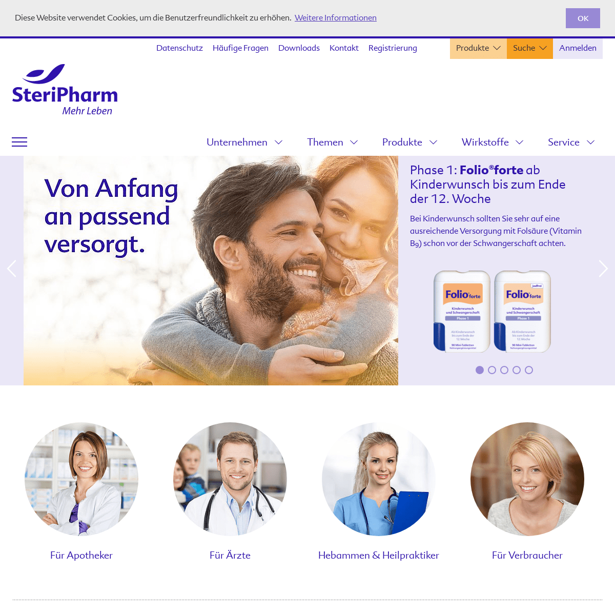 A complete backup of steripharm.de