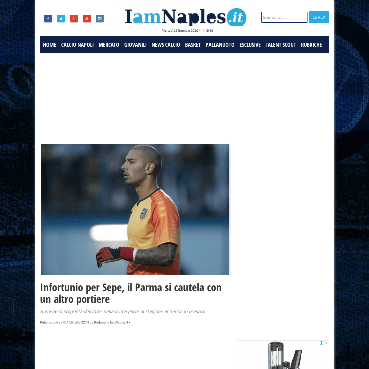 A complete backup of www.iamnaples.it/notizie-calcio-napoli/infortunio-per-sepe-il-parma-si-cautela-con-un-altro-portiere/