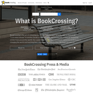 A complete backup of bookcrossing.com