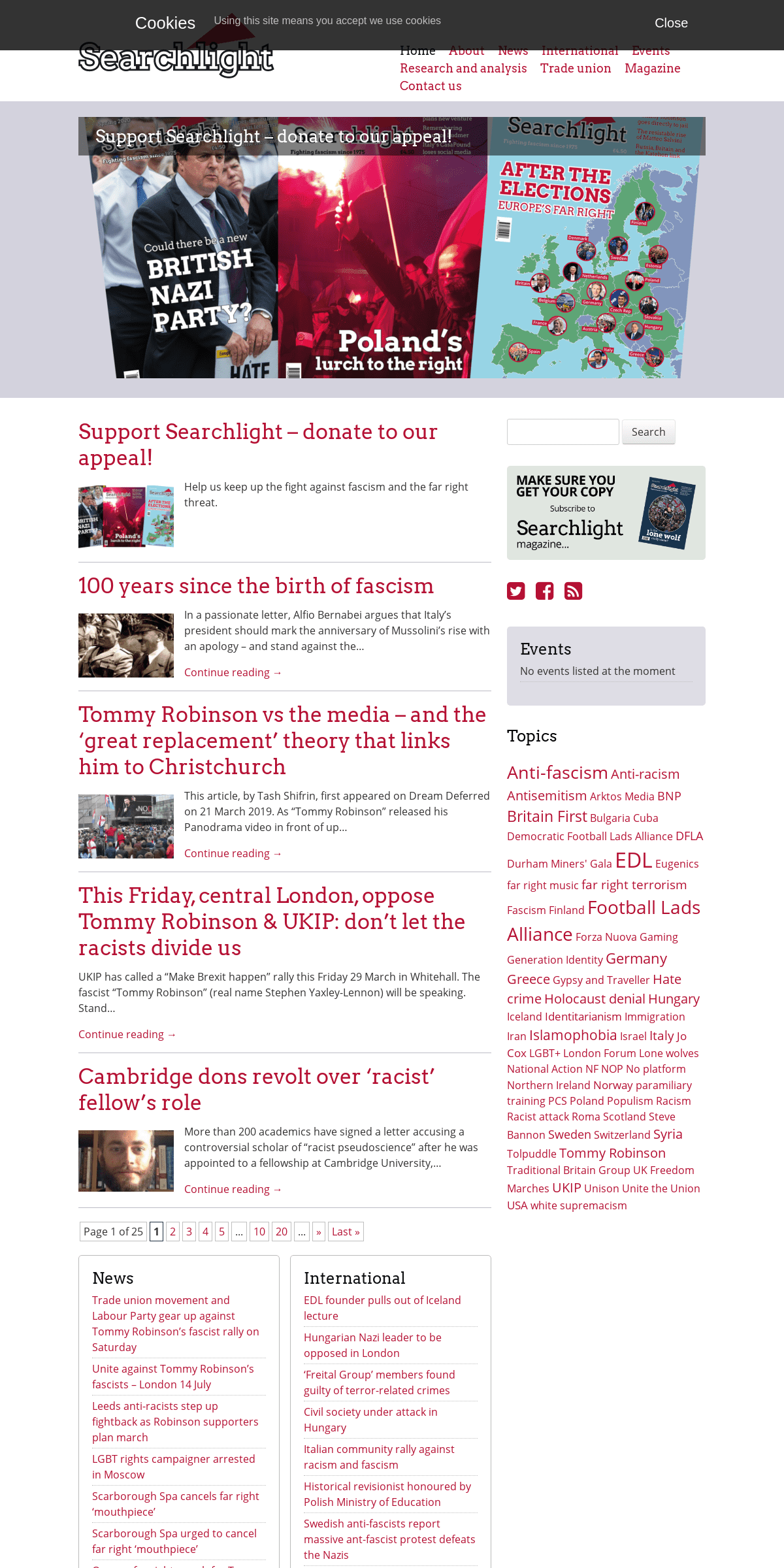 A complete backup of searchlightmagazine.com