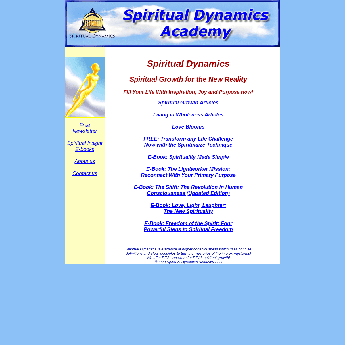 A complete backup of spiritualdynamics.net