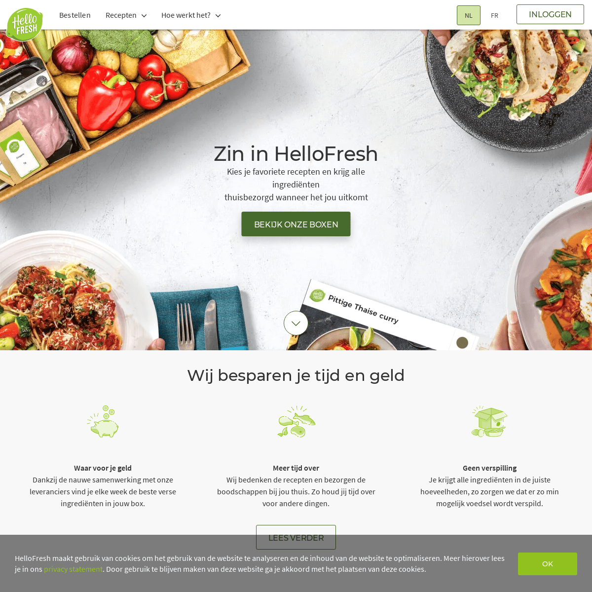 A complete backup of hellofresh.be