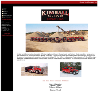A complete backup of kimballsand.com