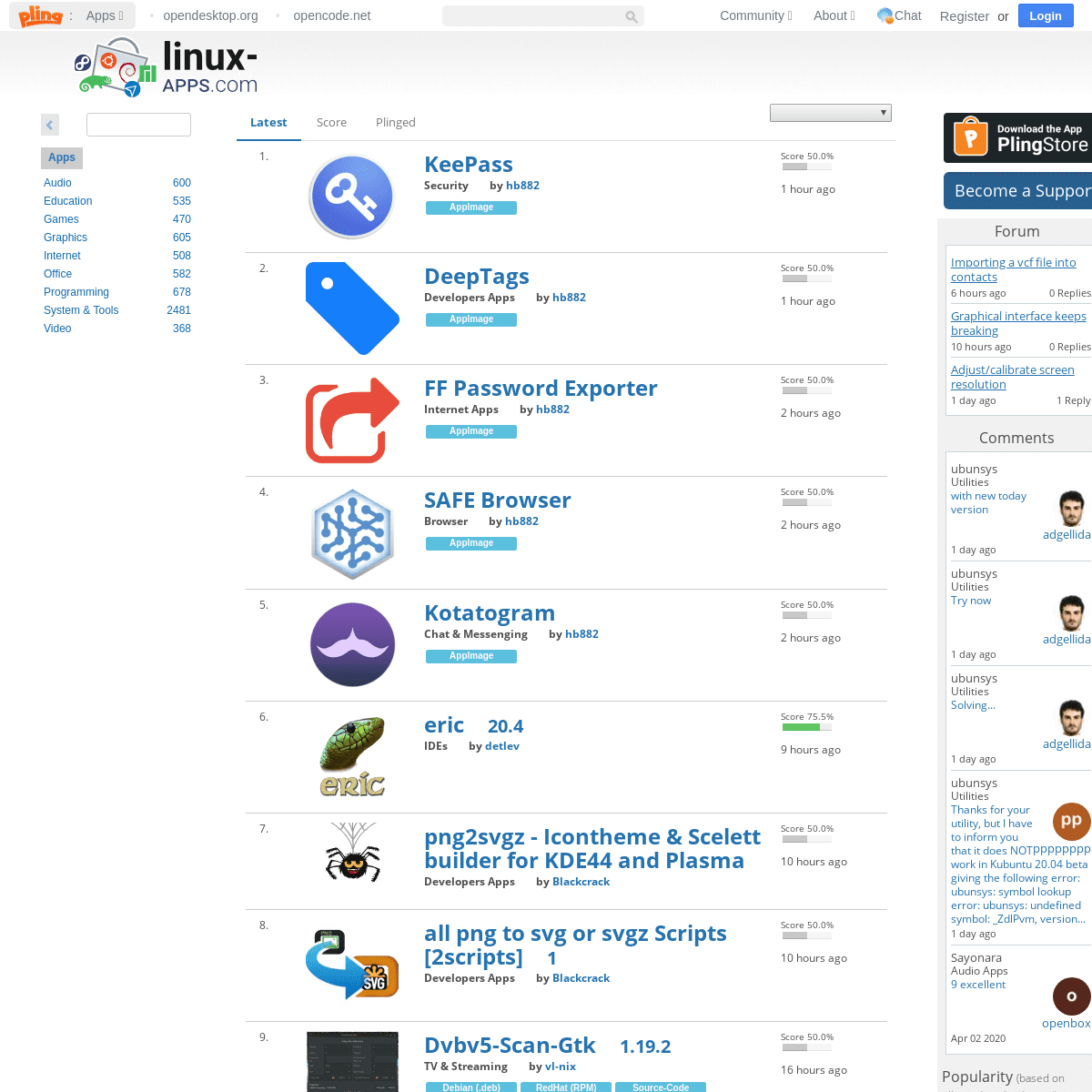 A complete backup of linux-apps.com