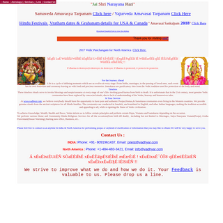 A complete backup of vadhyar.com