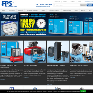 A complete backup of fps-compressors.co.uk