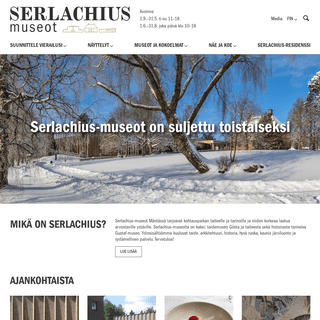 A complete backup of serlachius.fi