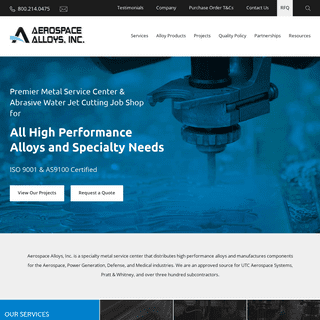 A complete backup of aalloys.com