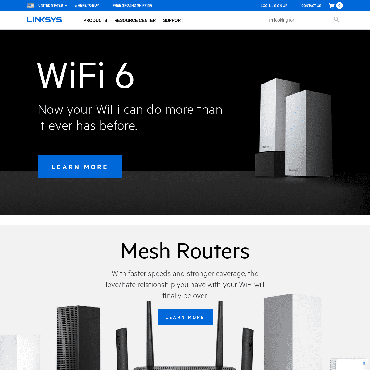 A complete backup of linksys.com