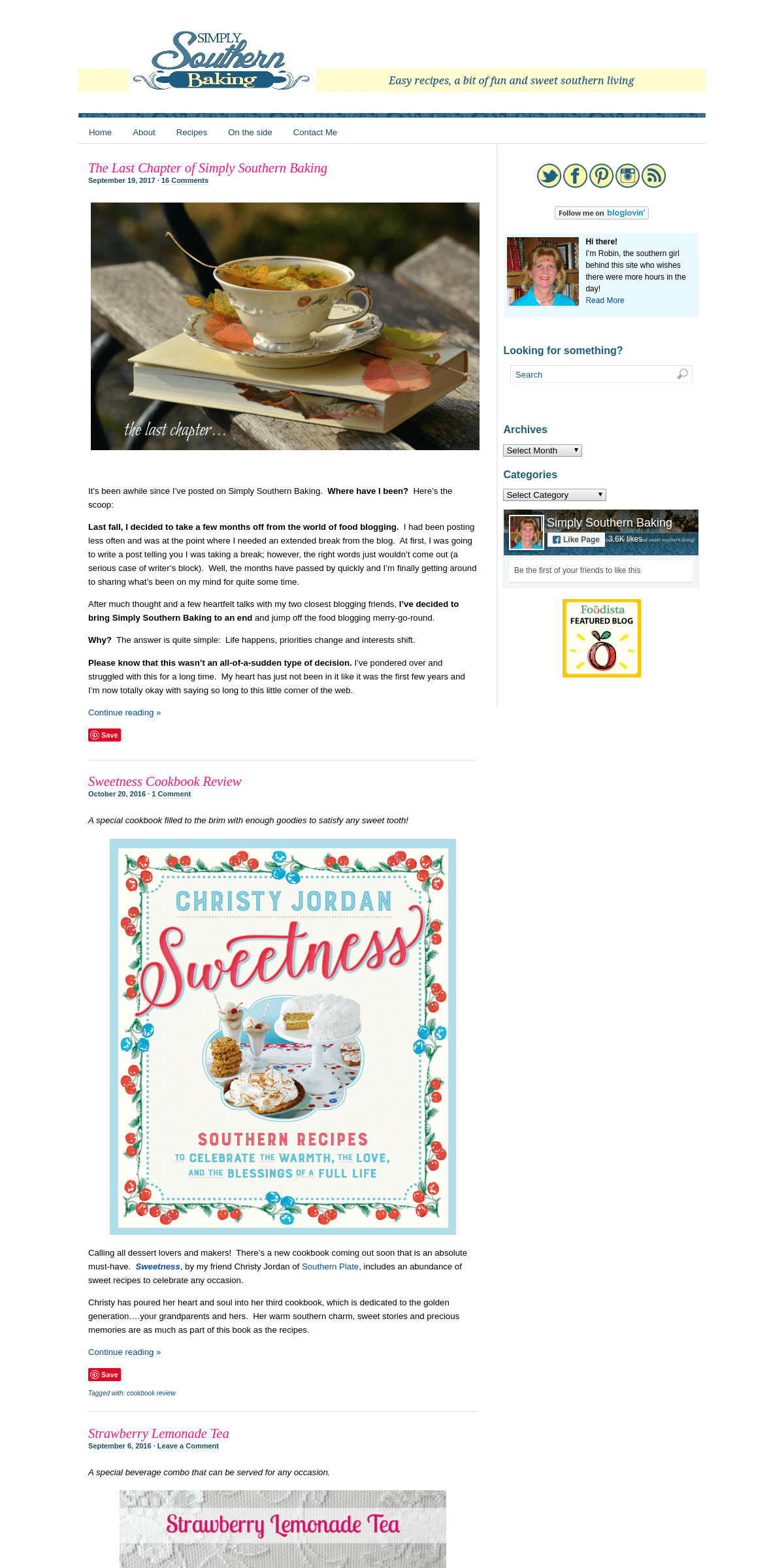 A complete backup of simplysouthernbaking.com