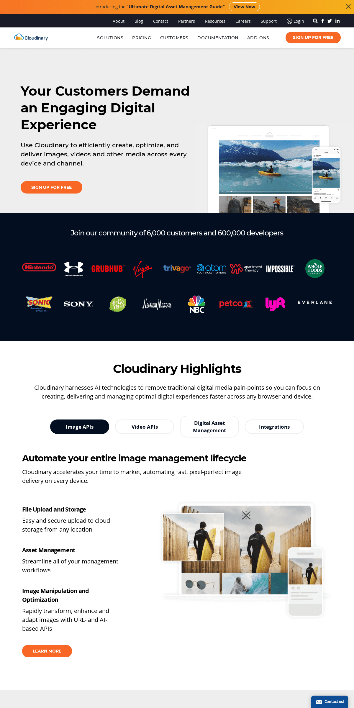 A complete backup of cloudinary.com