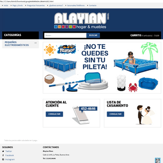 A complete backup of alayian.com.ar