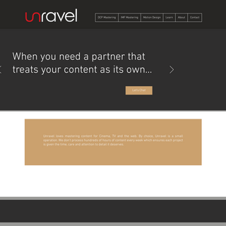 A complete backup of unravel.com.au