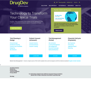 A complete backup of drugdev.com