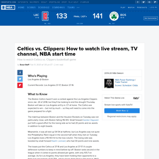 A complete backup of www.cbssports.com/nba/news/celtics-vs-clippers-how-to-watch-live-stream-tv-channel-nba-start-time/