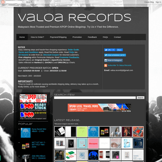 A complete backup of valoarecords.blogspot.com