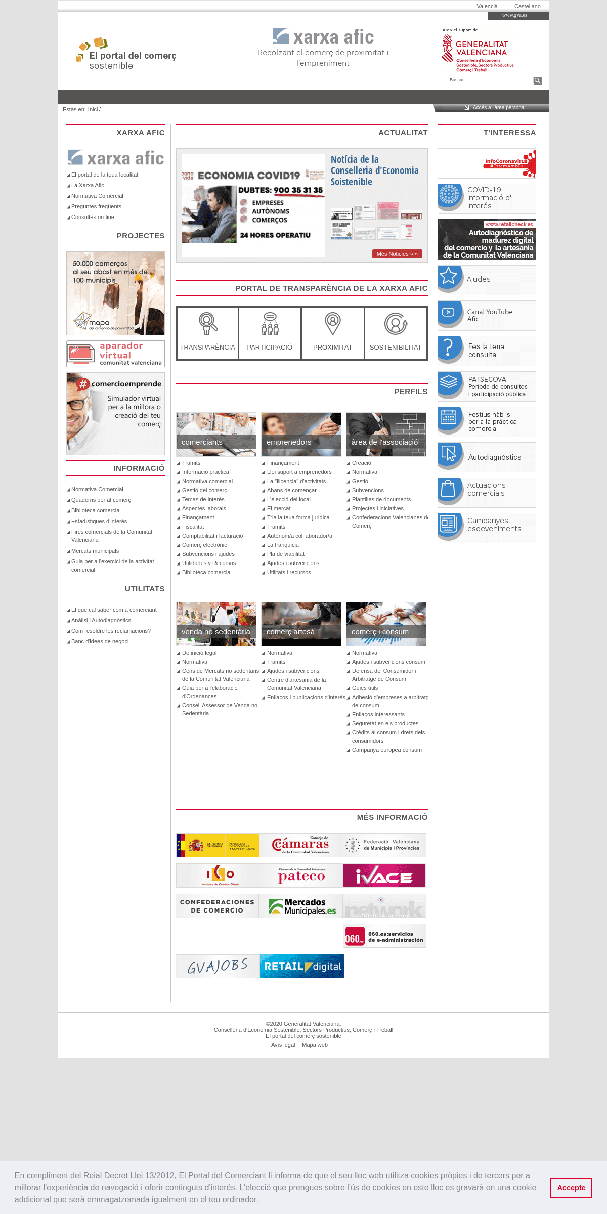 A complete backup of portaldelcomerciante.com