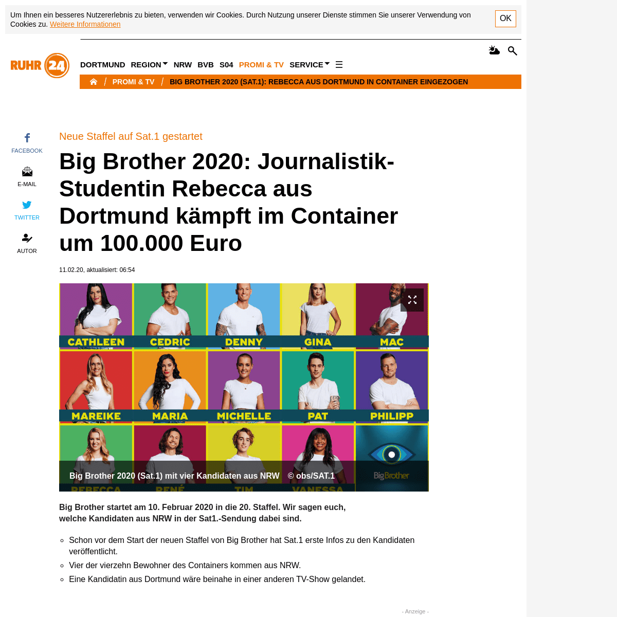 A complete backup of www.ruhr24.de/promi-tv/big-brother-2020-sat1-kandidaten-beginn-nrw-13526196.html