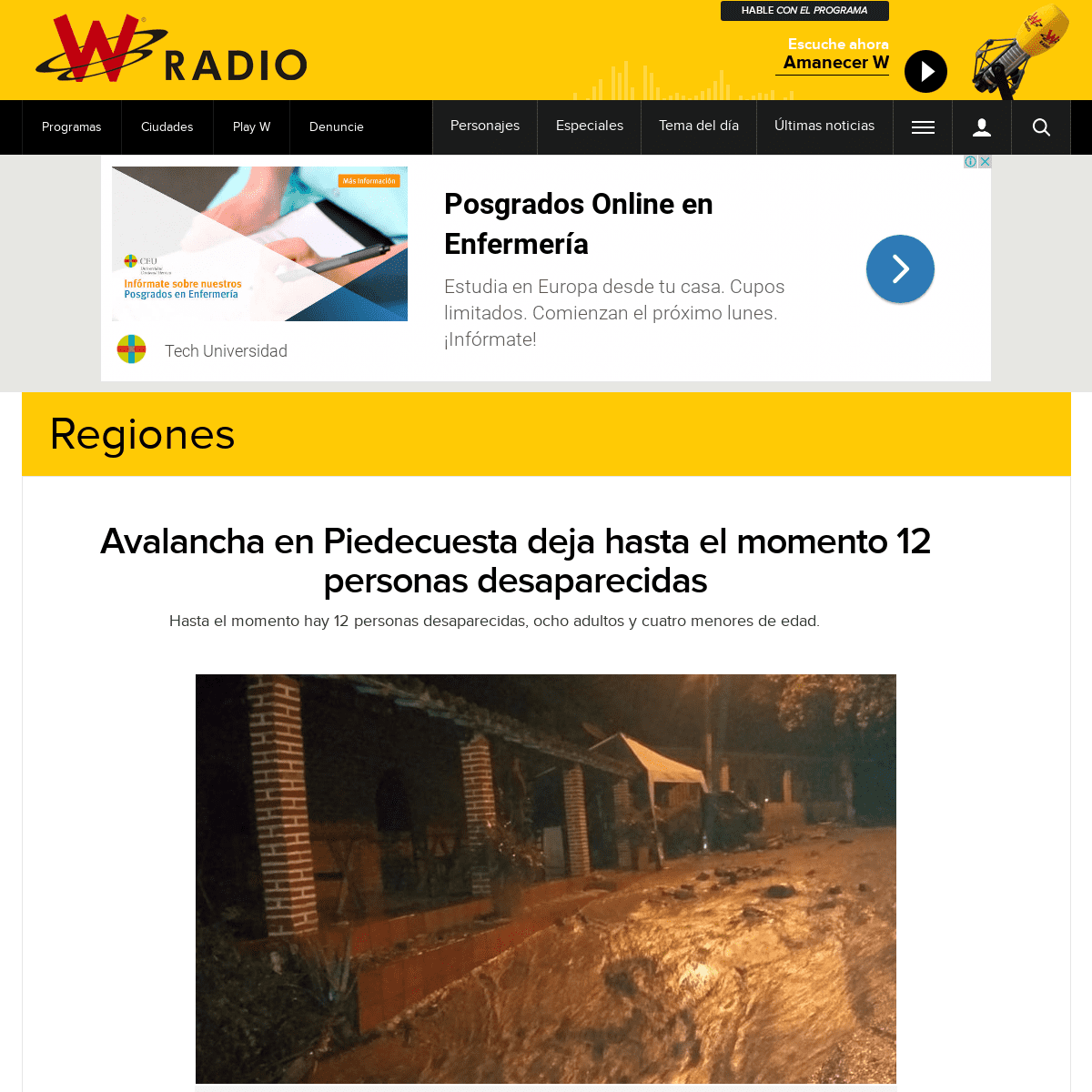 A complete backup of www.wradio.com.co/noticias/regionales/avalancha-en-piedecuesta-deja-hasta-el-momento-12-personas-desapareci