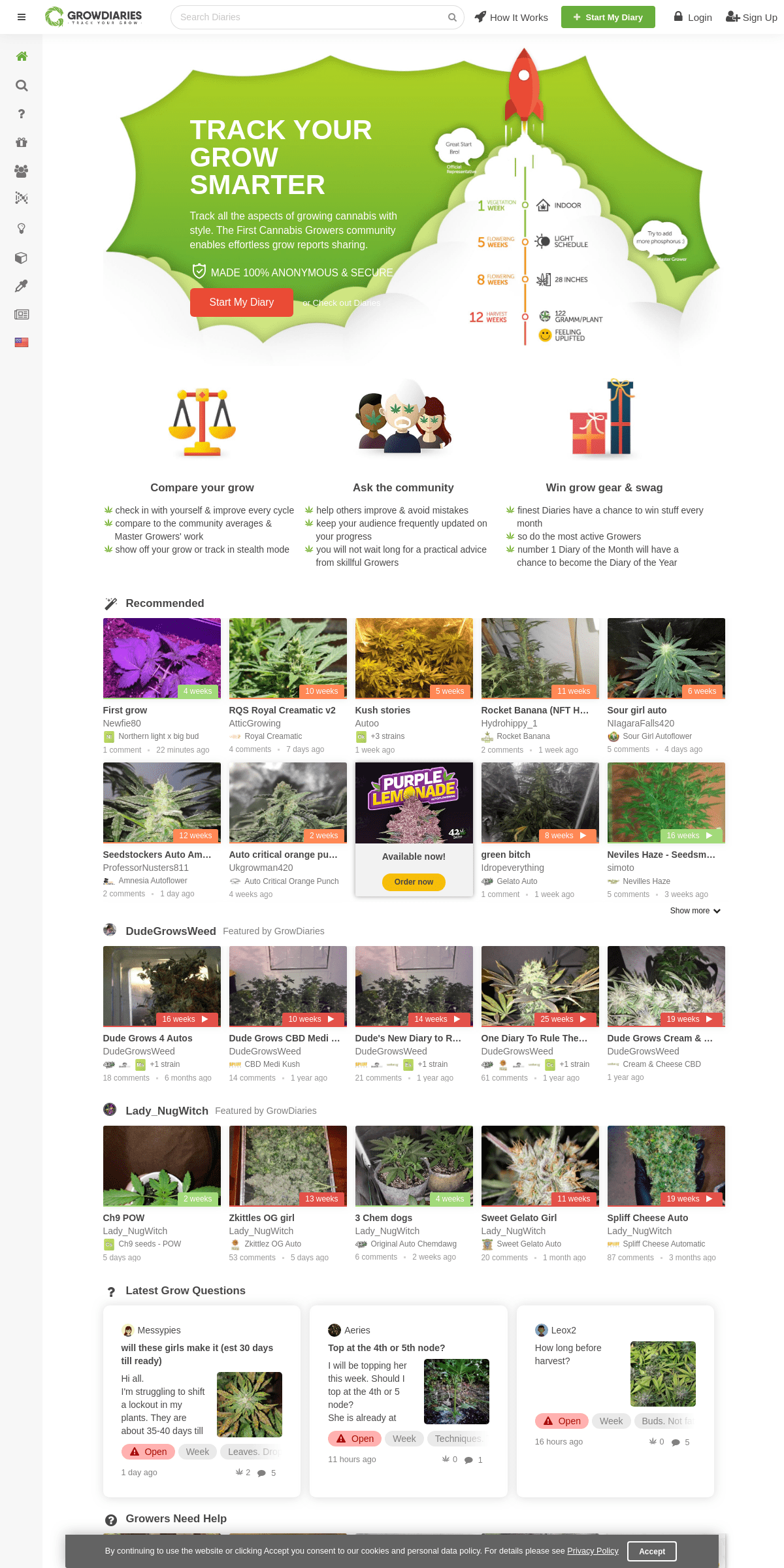 A complete backup of growdiaries.com