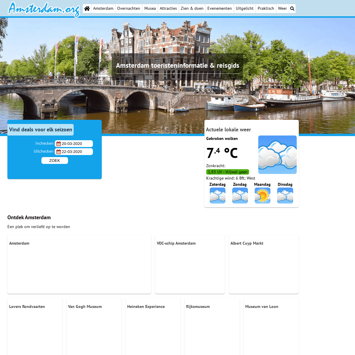 A complete backup of amsterdam.org
