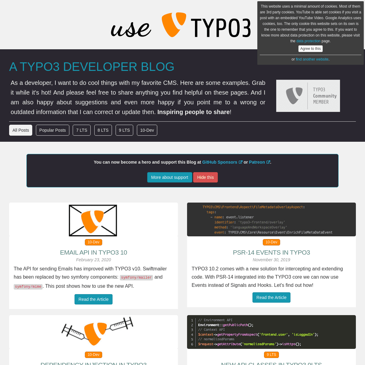 A complete backup of usetypo3.com