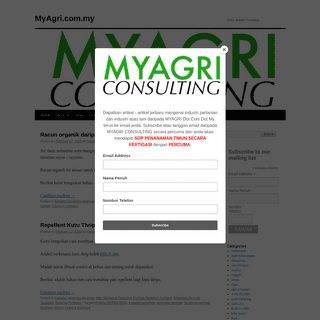 A complete backup of myagri.com.my