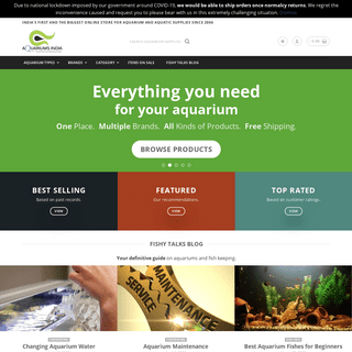 A complete backup of aquariumsindia.com