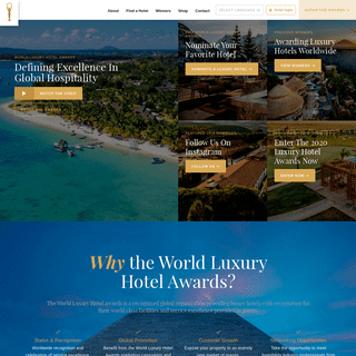 A complete backup of luxuryhotelawards.com