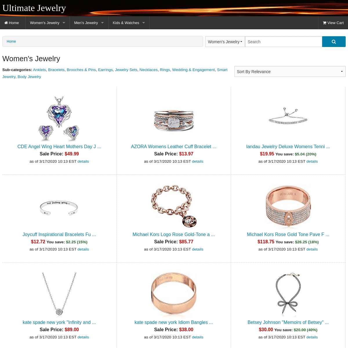 A complete backup of ultimate-jewelry.com