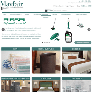 A complete backup of mayfairhotelsupply.com
