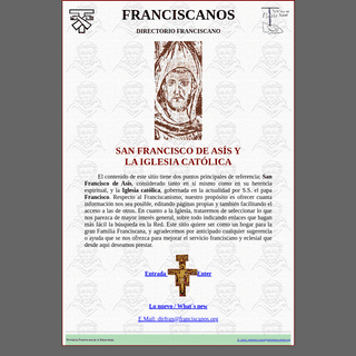 A complete backup of franciscanos.org