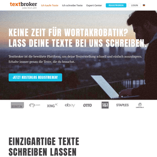 A complete backup of textbroker.de