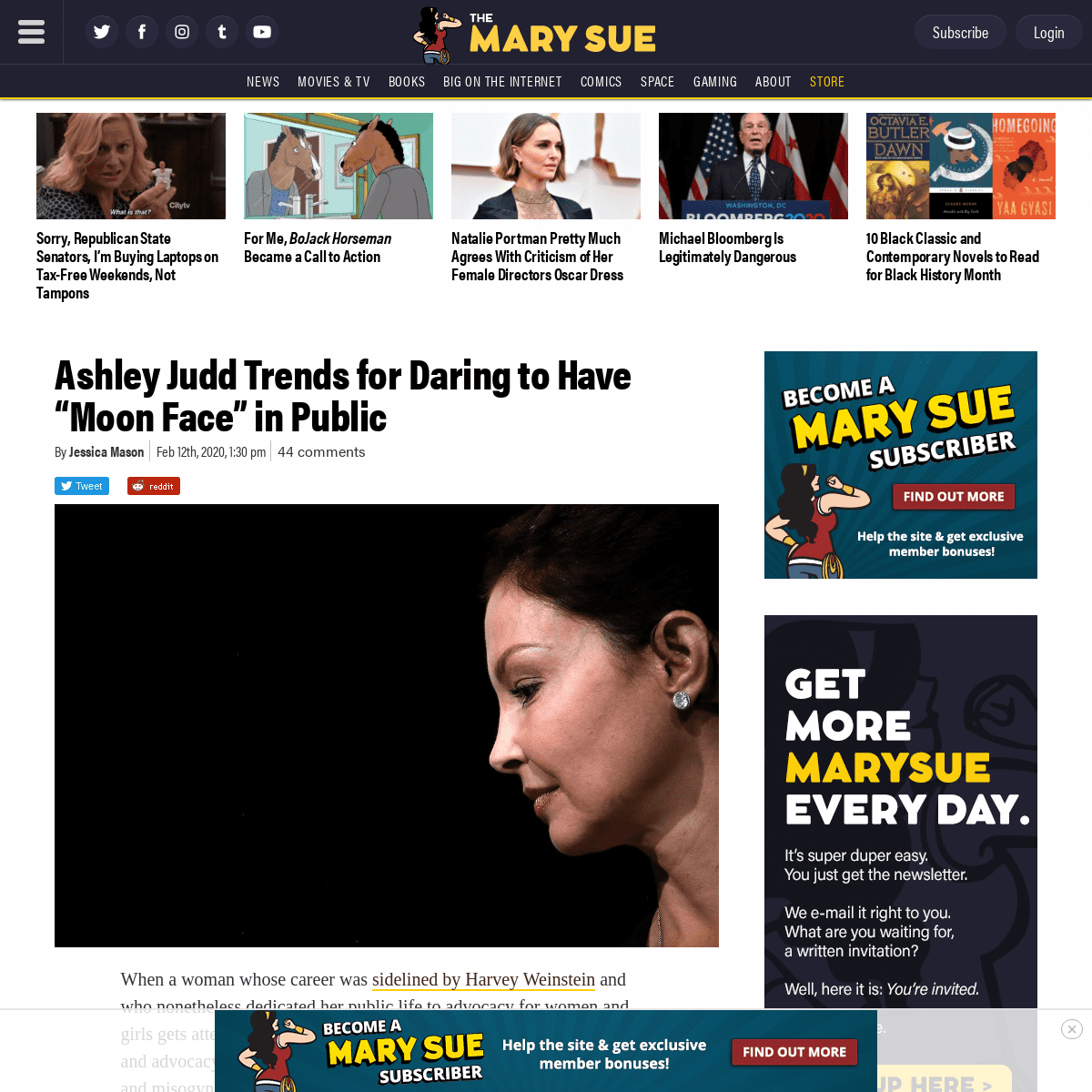 A complete backup of www.themarysue.com/ashley-judd-trends-for-the-wrong-reasons/
