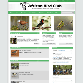 A complete backup of africanbirdclub.org