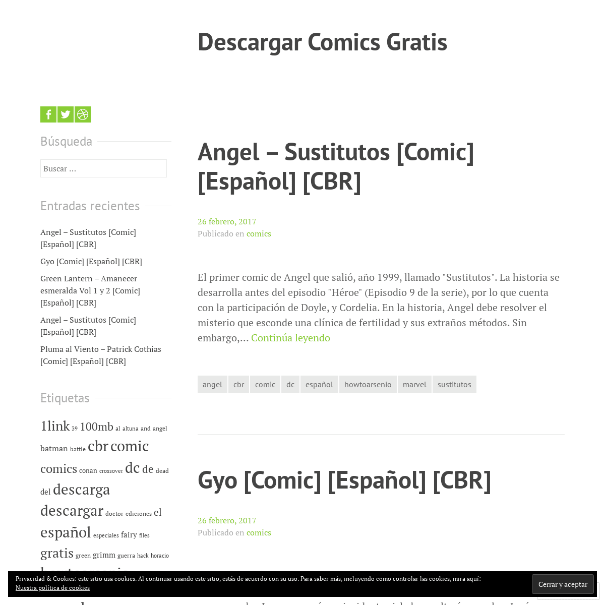 A complete backup of descargarcomicsgratis.wordpress.com
