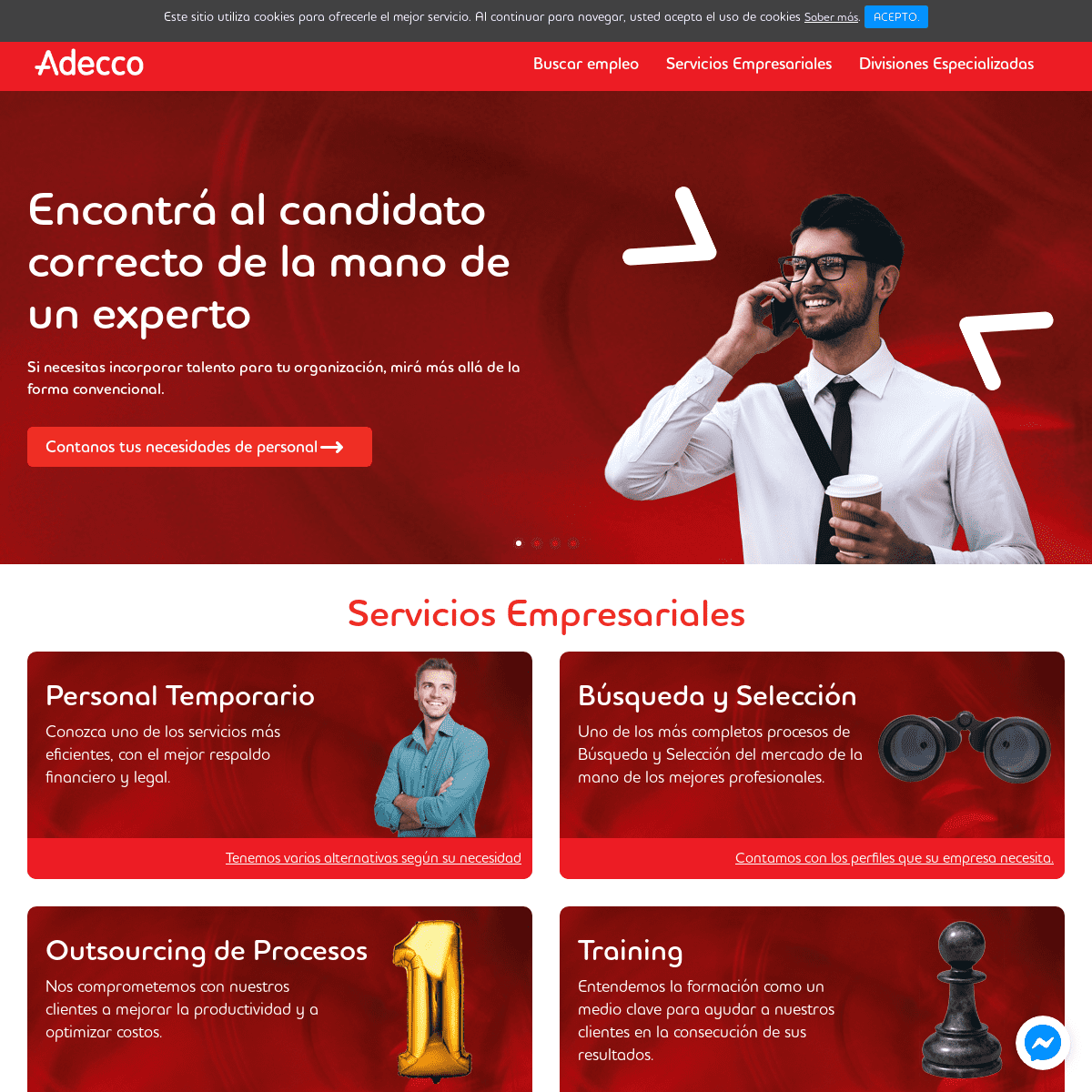 A complete backup of adecco.com.ar