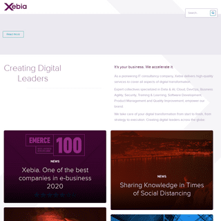 A complete backup of xebia.com