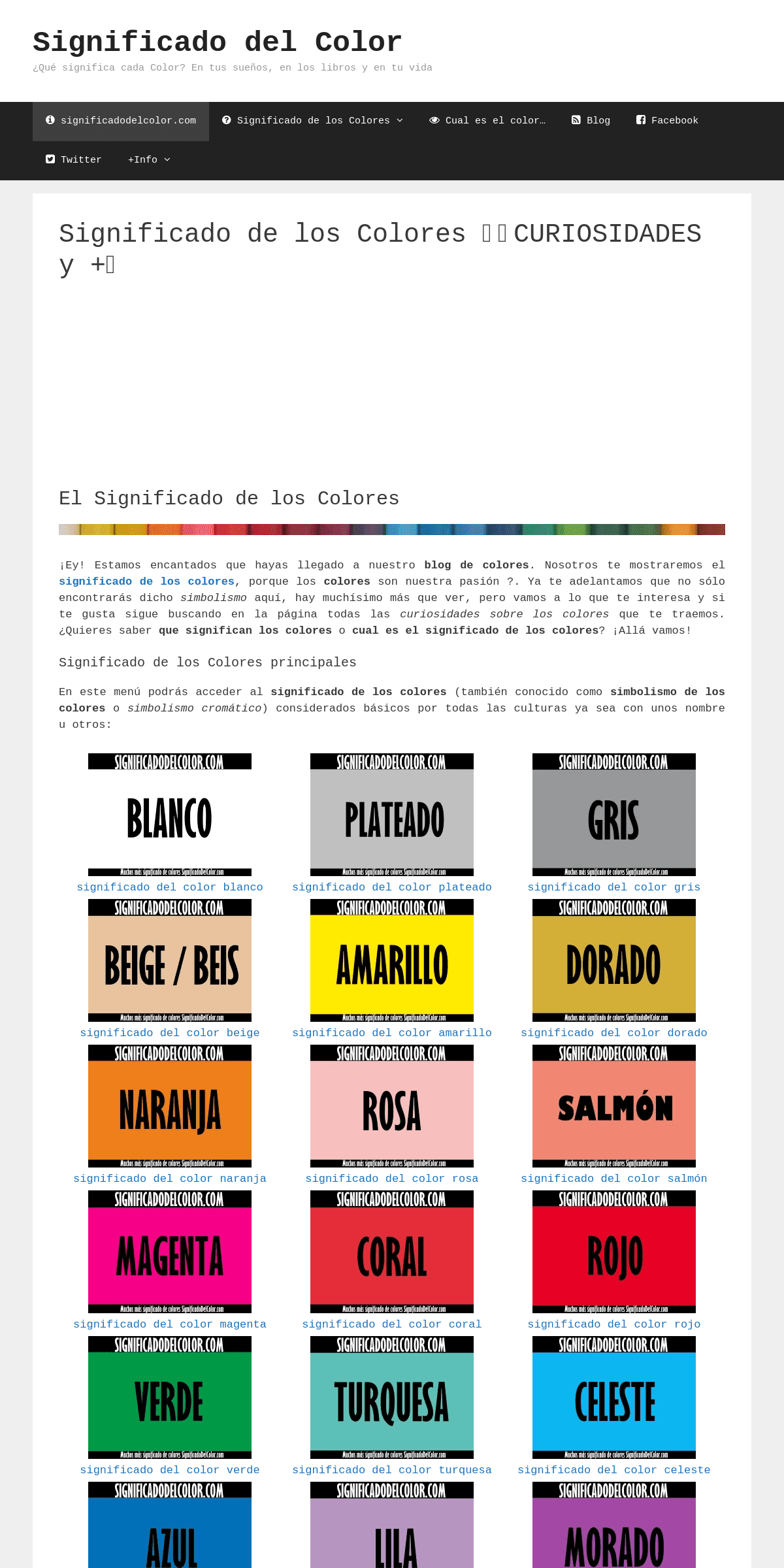 A complete backup of significadodelcolor.com