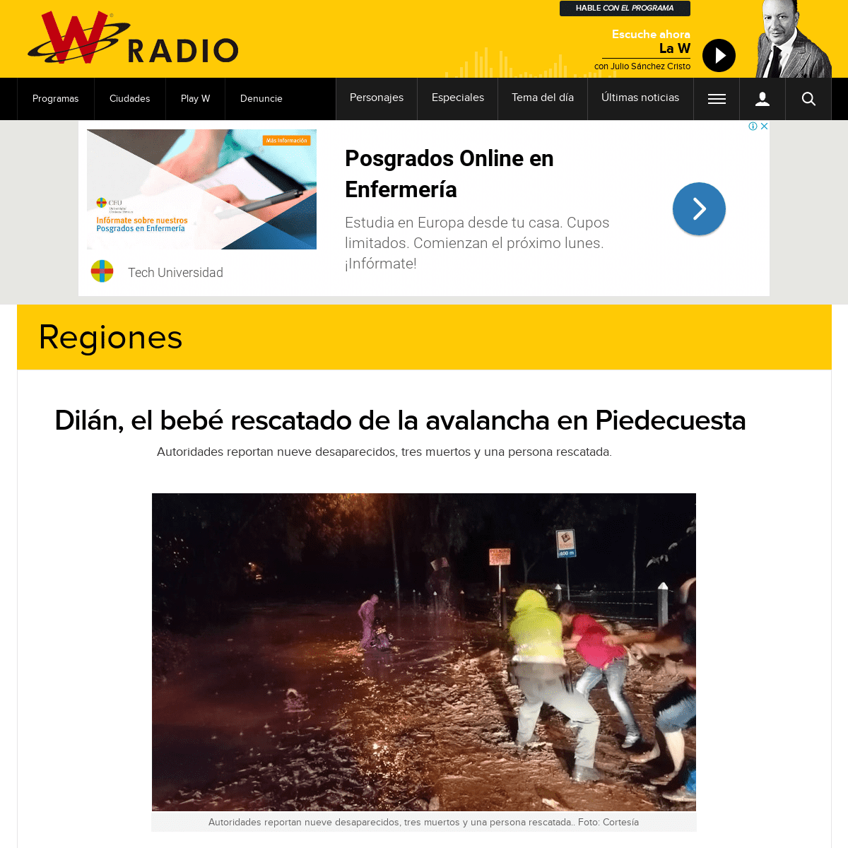 A complete backup of www.wradio.com.co/noticias/regionales/dilan-el-bebe-rescatado-de-la-avalancha-en-piedecuesta/20200226/nota/