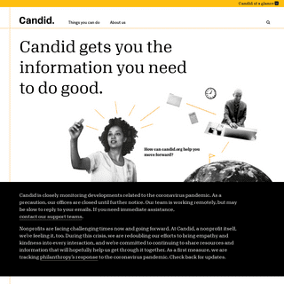 A complete backup of candid.org
