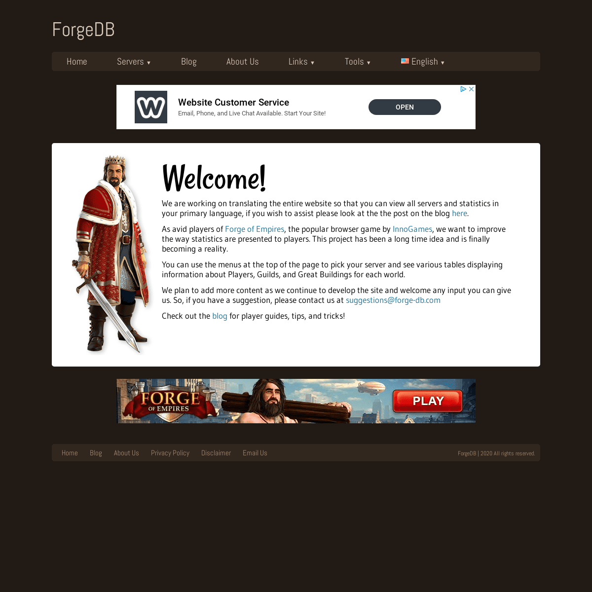 forge of empires player tracker wiki