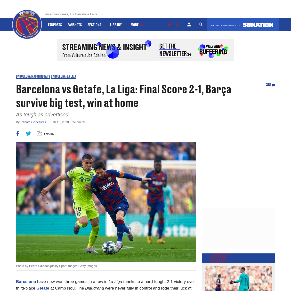 A complete backup of www.barcablaugranes.com/2020/2/15/21138844/barcelona-getafe-la-liga-final-score-match-report-recap-reaction