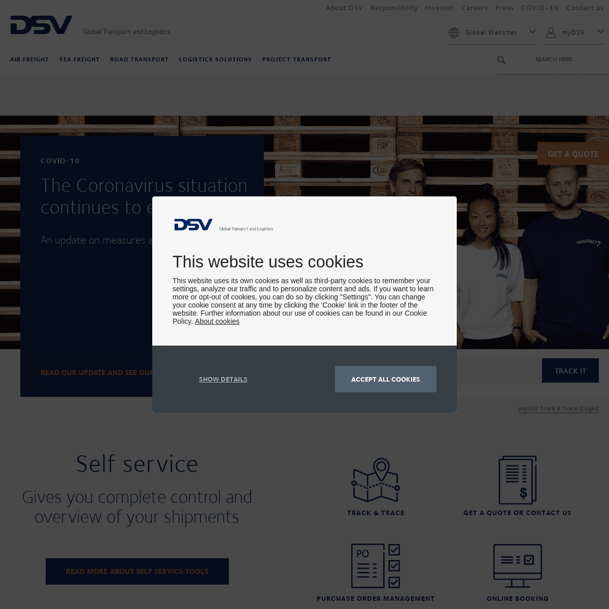 A complete backup of dsv.com