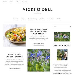 A complete backup of vickiodell.com