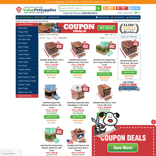 A complete backup of valuepetsupplies.com