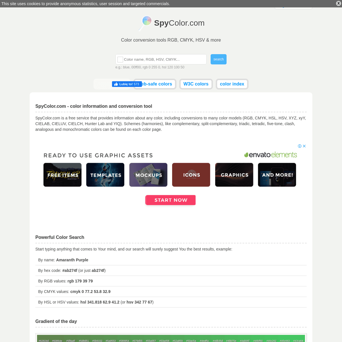 A complete backup of spycolor.com