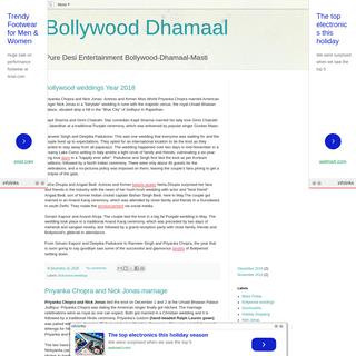 A complete backup of bollywooddhamaal.com